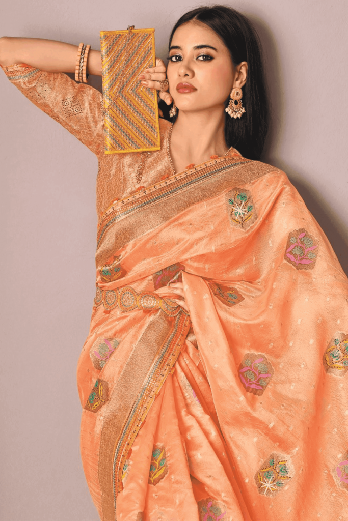 The Enchanting Benefits of AKSK Party Sarees